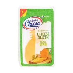 Riyada Cheesa Cheddar Flavoured Cheese Slices - 150 Gr