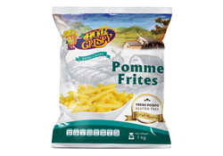 Hot & Crispy Frozen Pommes Frites - Gluten Free - 2.5 Kg