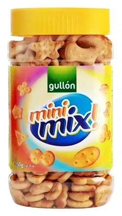 Gullon Mini Mix Salted Crackers - 350 Gr