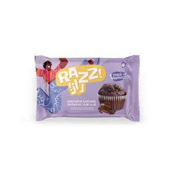 Razz Chocolate Cup Cake Filled With Hazelnut Chocolate Cream - 1 Pcs