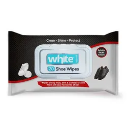 White Wipes For Shoes - 20 Piece
