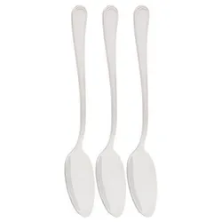 Nouval Frenzy Stainless Steel Tea Spoon Set Silver - 3 Pieces
