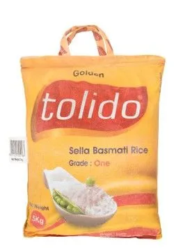 Tolido Sella Basmati Rice - 5 Kg