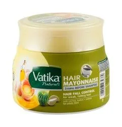 Vatika Naturals Hair Fall Control Mayonnaise With Cactus, Garlic & Gerger For Weak & Falling Hair - 500 Ml