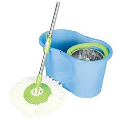 Elhelal Forera Cleaning Bucket With Mop And Spin Wringer - 1Pc