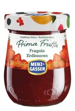 Menz & Gasser Prima Frutta Strawberry Jam - 340 Gr