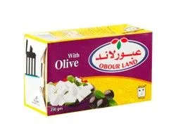 Obour Land Feta Cheese With Olive - 250 Gr