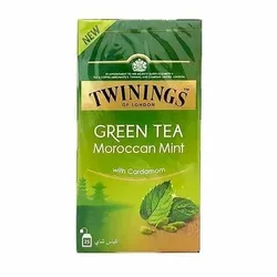 Twinings Green Tea W/Cardamon+Speamint - 25Pc