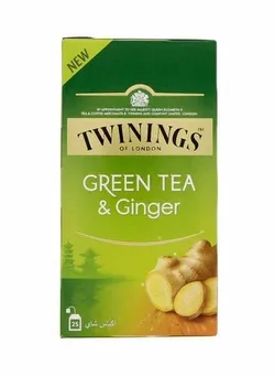 Twinings Green Tea W/Ginger - 25Pc