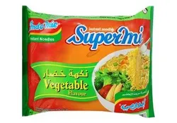 Indomie Super Mi Instant Noodles Vegetable Flavor - 70 Gr