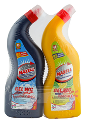 Maxell Magic Gel Wc Toilet Cleaner Liquid (Twin Pack) - 1 Bundle