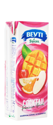 Beyti Fruit Cocktail Drink - Artificial Flavor Free, Preservatives Free - 235 Ml