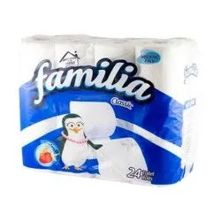 Familia Classic Toilet Paper Rolls Economy Pack - 24 Per Pack