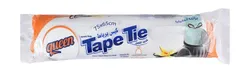 Queen Tape Tie White Heavy Duty Garbage Bags (75X65Cm) - 15 Per Pack