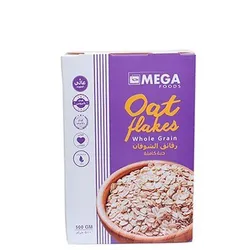 Mega Foods Whole Grain Oat Flakes - 500 Gm
