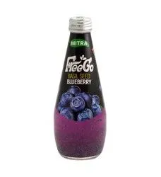 Mitra Free Go Blueberry Basil Seed Drink - 290 Ml