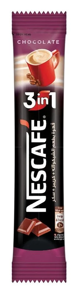 Nescaf? 3In1 Chocolate Instant Coffee Stick - 18 Gr