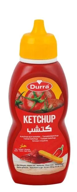 Durra Tomato Ketchup Hot - 250 Gr