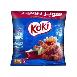 Koki Chicken Strips Spicy- 1 Kg