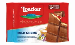 Loacker Milk Chocolate with Cream and Wafer - 55G