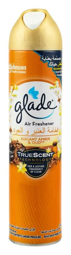 Glade Air Freshener Spray Elegant Amber & Oud Scent - 300 Ml