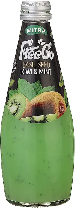 Mitra Free Go Basil Seed With Kiwi And Mint Flavor - 250Ml
