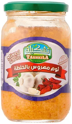 Tashkila Minced Garlic Mix - 230G