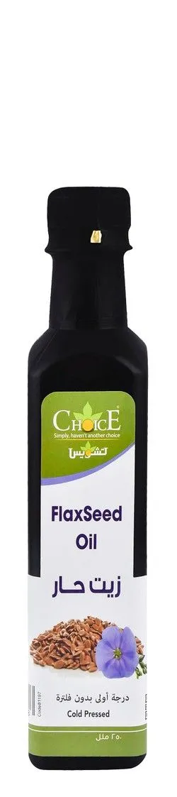 Choice Cold Pressed Flaxseed Oil - 250 Ml