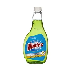 Windex Glass Cleaner Lime Refill Bottle- 500 Ml