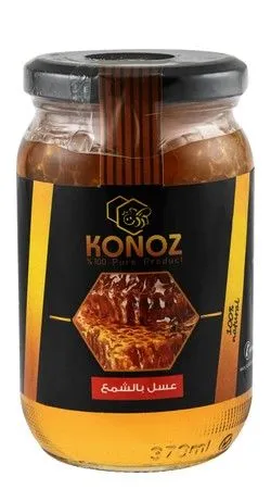 Konoz Honey With Wax - 370 Ml