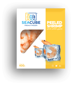 Brisk Bites Seacube Peeled Shrimp S- 400 G