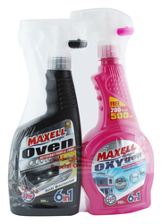 Maxell Magic 6In1 Antibacterial Oven Cleaner 500Ml & All Purpose Cleaner 700Ml - 1200 Ml