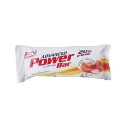 Advanced Sports Nutrition Power Bar Peanut Butter Flavor - Gluten Free - 70 Gr