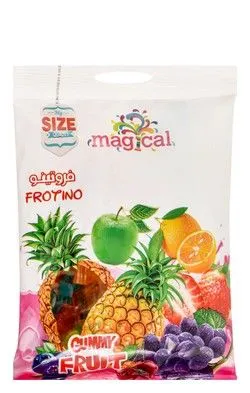 Magical Gummy Candies Mixed Fruit Flavor - 90 Gr