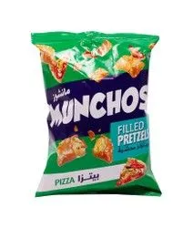 Munchos Filled Pretzels Pizza Flavor - 35 Gr
