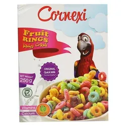 Cornexi Fruit Rings Breakfast Cereals - 250Gm