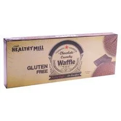 Healthy Mill Chocolate Crunchy Waffle (8 Pieces) - Gluten Free - 150 Gr