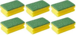 Easy Use Economic Flat Sponge -6 Pieces