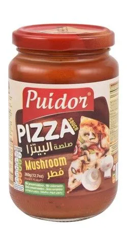 Puidor Mushroom Pizza Sauce - 360 Gr