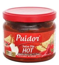 Puidor Hot Salsa Dip - Preservative Free, Colorant Free - 280 Gr