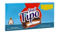 Tipo Chocolate Coated Soft Biscuit Filled With Milk Cream - 3 Per Pack