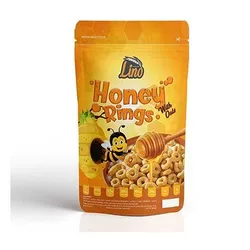 Lino Breakfast Cereals With Honey Rings - 375G