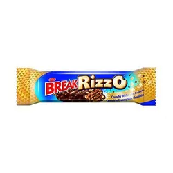Break - Rizzo Crunchy Wafer With Cereals + Milk Chocolate - 20G