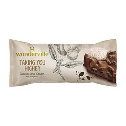 Wonderville Ice Cream With Chocolate Cookies - 90Ml