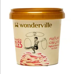Wonderville Yogurt Ice Cream Cup with Raspberry Sauce - 150 ml