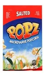 Popz Microwave Popcorn Salted Flavor - 90 Gr