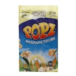 Popz Microwave Popcorn Cheese Flavor - 85 Gr