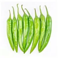 Green Hot Peppers - 250 Gm
