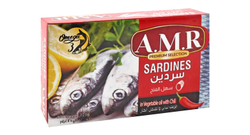 Amr Sardines In Vegetable Oil With Chili - 125 Gr