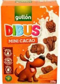 Gullon Dibus Mini Cacao - 250Gm